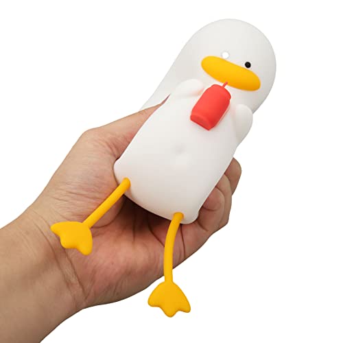 Lámpara de noche de silicona con forma de pato Haofy miniatura 2