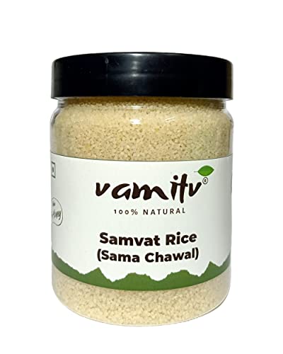 Image of Vamitv - Samvat Rice (Sama Chawal /Samak /Samo) 400gm, Upwaas Food | 100% Natural