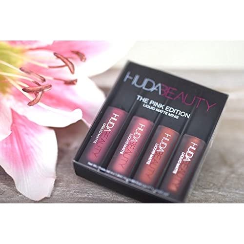 Prashi Matte Minis Pink Edition Liquid Lipstick Set of 4, Pink Editions (KYG)