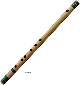 Art Of Creation Classic Musical Instrument Bansuri Transverse Bamboo Flute