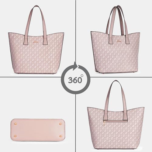 Image of Lavie Women's Mono LL Harper Tote Bag for Women | Tote Bag for Work | Ladies purse | Stylish Shoulder Bag | Gift for Women