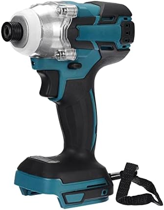 Lyzeous Brushless Electric Battery Drill Cordless Impact Wrench Screwdriver High- Impact Driver LED Light with 18V