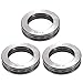 Bettomshin 3Pcs 51106 Thrust Ball Bearings, 30x47x11mm, 20.4kN Cr 42.2kN Cor High Temperature Bearing Steel for Rotating Applications Industry Machine Tool