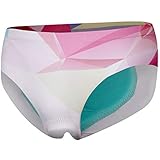 NOOYME Women Bike Underwear Gel 3D Padded Printed Design Bicycle Briefs Cycling Underwear Shorts