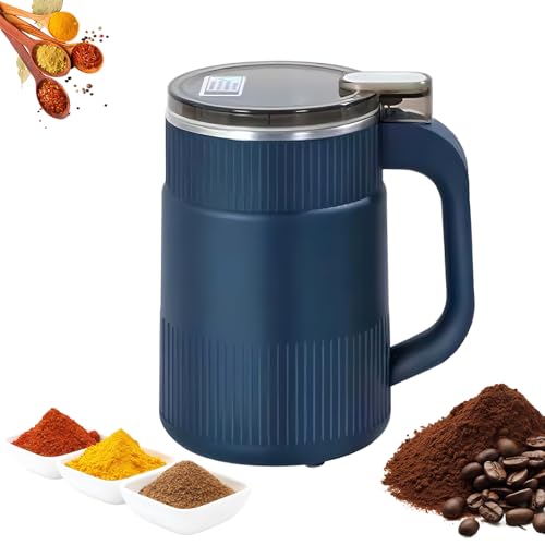 Ruiqas Moulin à grains de café électrique, broyeur multifonction pour grains de café, herbes, épices, noix