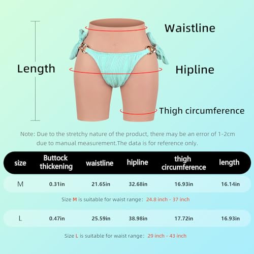 Image of Silicone Butt Lifter Hip Enhancer Panties Silicone Shapewear Underwear For Crossdressers Transgender