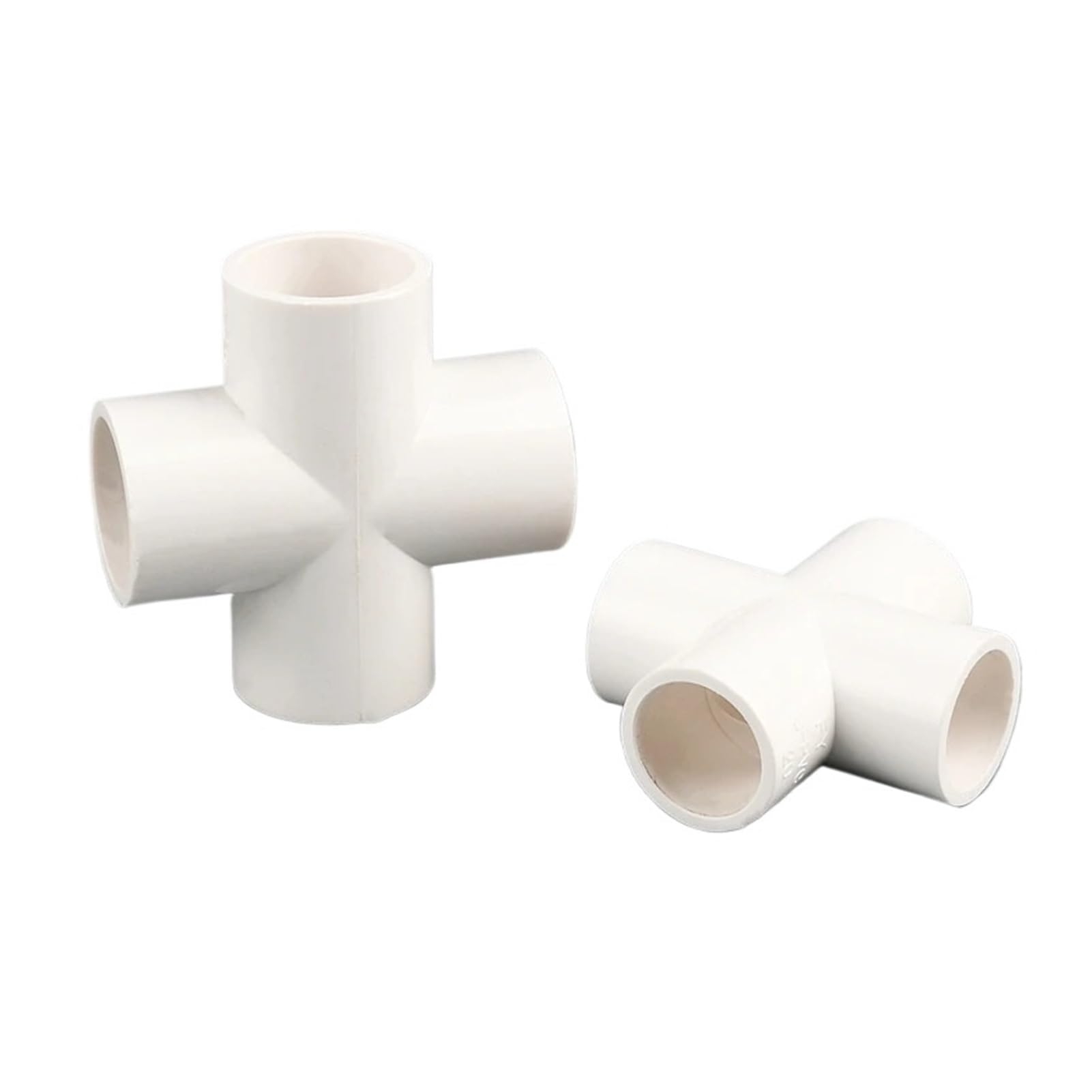 1/5 pezzi Connettore a croce a 4 vie 20/25/32/40/50 mm Raccordi for giunti di fornitura idrica in plastica Connettori for tubi di sistema di irrigazione(I.D 50mm,5 pieces)