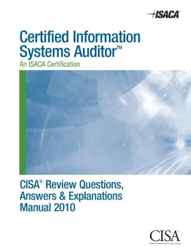 Buy CISA Review Questions, Answers & Explanations Manual 2010 — BookShops.in
