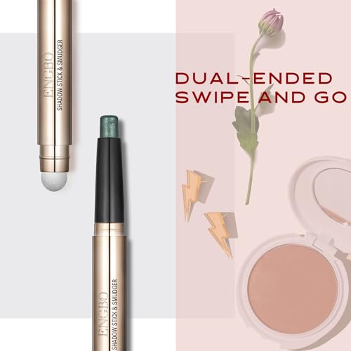 CCbeauty Glitter Eyeshadow Stick,Matte & Shimmer Eye Brightener Stick,High Pigmented Cream Eyeshadow Crayon,Waterproof & Crease Resistant Eyeshadow Pencil,Long Lasting Eyeliner Pen,Eye Makeup Smudger - Image 3