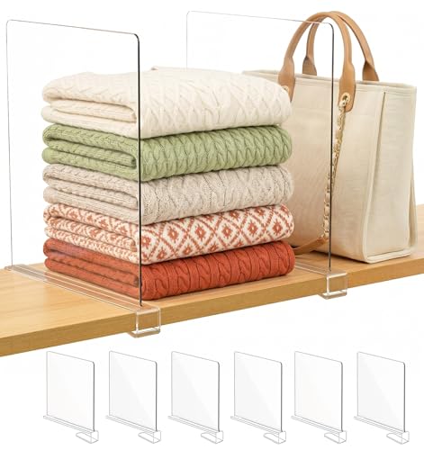SortNStore Shelf Dividers Purse Organizer for Closet: 11" Tall (Extra Tall)