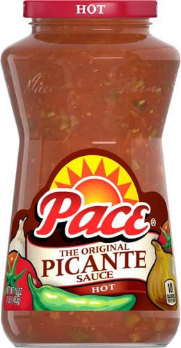 Pace Hot Picante Sauce, 16 oz. (Pack of 4)