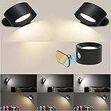 【Multifunktionale LED-Wandleuchte】 Diese Leuchte kann je nach Bedarf als Wandleuchte, Nachttischlampe oder einfach auf den Tisch gestellt werden, geeignet für Flur, Wohnzimmer, Esszimmer, die Küche, die Schlafzimmer, das Hotel, das Restaurant, das Café.