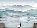 Produktbild Yirenfeng Benutzerdefinierte 3D Fototapete Chinesischen Abstrakten Wandbild Schlafzimmer Wohnzimmer Tv Kulisse 3D Landschaftsmalerei Abstract Mural Wallpaper140x70CM