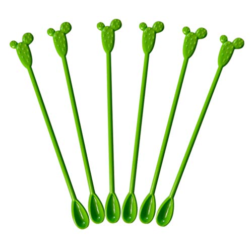 Pretyzoom Coffee Mixer Wand 72Pcs Cocktail Drink Stir Swizzle Sticks Stirrers Tropical Hawaiian Luau Beach Party Decorations Coffee Drinks #TOP6
