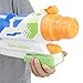 Super Soaker Barrage Wasserpistole drei Spritzmodi bis zu 11,5 Meter Reichweite riesiger 2,4L Wassertank einfaches Auffüllen