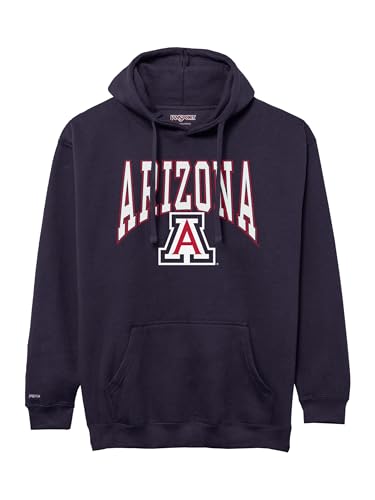 Image of JanSport NCAA Officially Licensed Rival Hoodie, Long Sleeve Unisex Sweatshirt, Cotton-Polyester Blend, Double-Layered Hood