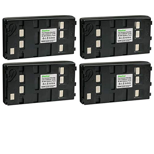 Kastar 4-Pack Battery Replacement for JVC GR-SX160 GR-SX19 GR-SX26 GR-SX260 GR-SX850U GR-SX851U GR-SX860U GR-SX907 GR-SX950U GR-SXM161 GR-SXM161US GR-SXM200 GR-SXM235U GR-SXM240U GR-SXM245U -  BA-4B-V28U-40