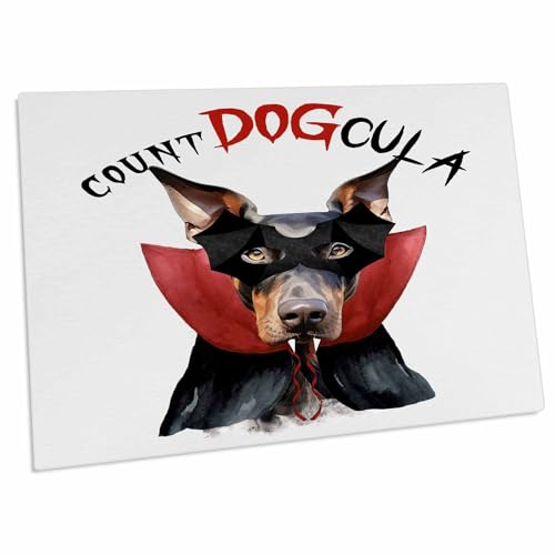 Pad para escritorio Doberman Pinscher Halloween 58x40 cm miniatura 1