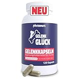 Gelenkkapseln für Hunde – 120 Kapseln – Gelenkkomplex mit Grünlippmuschel, MSM & Kollagen – Alternative zu Gelenktabletten für Hunde – Entwickelt mit Experten – Laborgeprüft – Einführungspreis