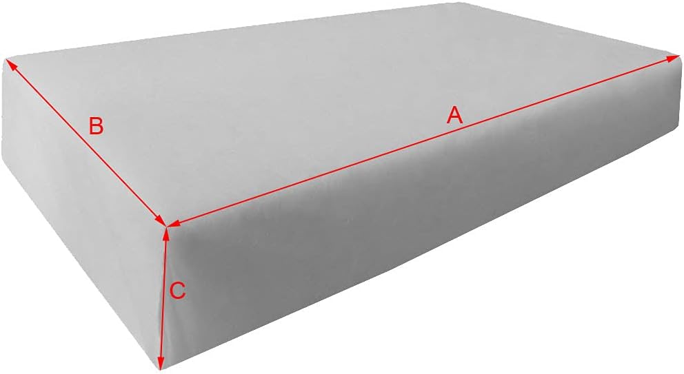 Insert ONLY - Style 5 Crib Mattress Bolster Pillow Cushion Polyester Fiberfill