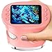 Ashfly Handy Digital Mikroskop für Kinder, 1080P HD 2.0" Bildschirm Taschenmikroskop, Microscope LED Lights -Anschluss an PC, Mini-Mikroskop draussen Geschenke für 4-12 Jährige Rosa