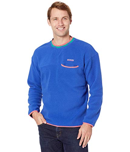 Columbia Wapitoo™ Fleece Pullover Lapis Blue/Bright Geranium MD at