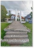 Aimant puissant à l'arrière Un mémorial partisan de l\'époque yougoslave de la Seconde Guerre mondiale à Vrtoce dans la municipalité de Bosanski Petrovac du canton d\'Una-sana, Fédération de Bosnie-Herzégovine, aimant de