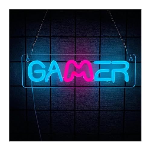 Lampe néon LED GAMER décoration lumineuse chambre