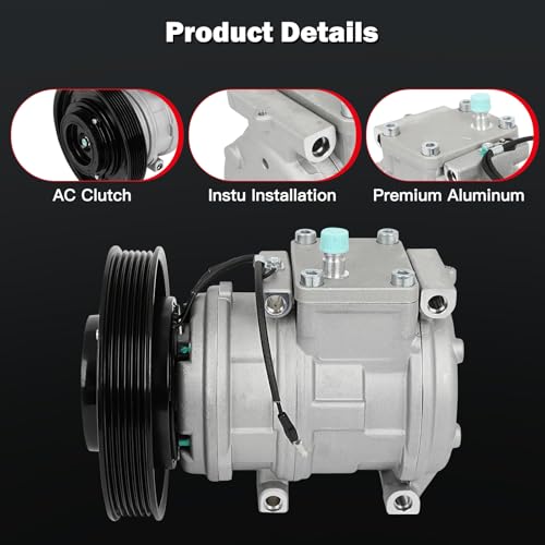 Image of CCIYU AC Compressor w /Clutch for Acura TL 2.5L 1995-1998