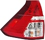 Evan-Fischer Tail Light Assembly Compatible with 2015-202016 Honda CR-V Lower Driver Side
