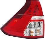 Evan-Fischer Tail Light Assembly Compatible with 2015-202016 Honda CR-V Lower Driver Side