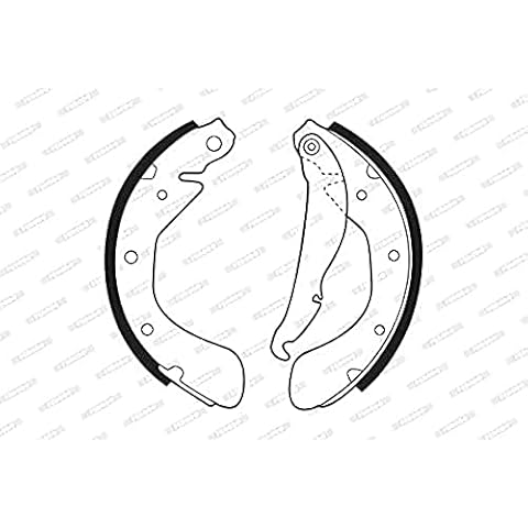 Ferodo FSB335 Brake Shoe Set of 4 Cover