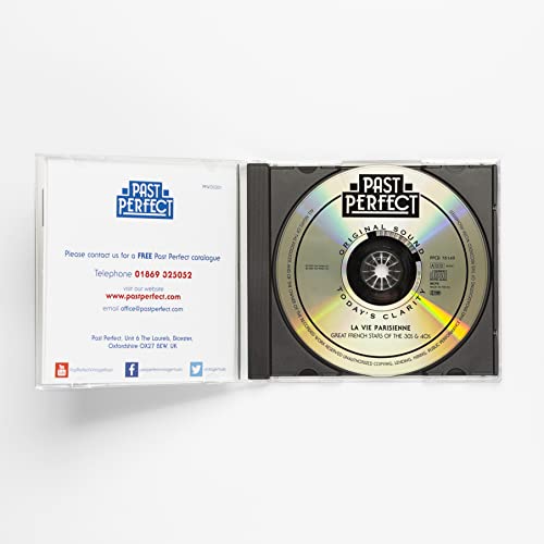 La Vie Parisienne Cd: Great French Music Stars Of The 30S & 40S Chansons, Past Perfect Vintage Music Restored From The Original Recordings #TOP3