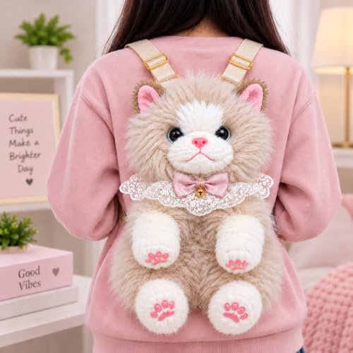Image of Cute Tiger Plush Sling Bag for Kids | Soft Toy Shoulder Bag with Adjustable Strap | Lightweight Animal Backpack for Boys & Girls | Travel & Gift Bag - Black & White