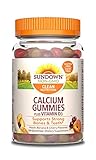 Sundown Calcium Plus Vitamin D3 Gummies, 50 Count (Pack of 3)