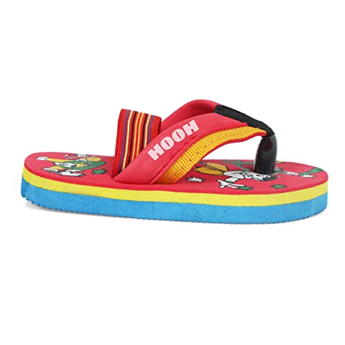Image of HOOH Kids Cute Cartoon Slippers for 6 Months to 5 Years of Boys and Girls (Backstrap up to 24 Months only)