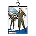 Fighter Jet Pilot Women's Costume - Jet Costume Size M