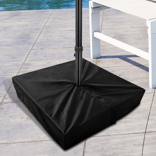 Para base de parasol de patio protector anti-UV de jardín y terraza 4