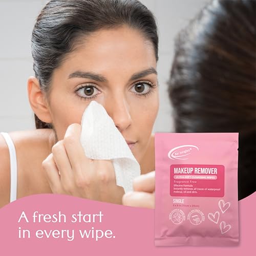 Air-Jungles-Makeup-Remover-Wipes-Singles-25-Count-Fragrance-Free-Gentle-Removes-Makeup-and-Oil-Soft-Cleansing-Wipes-Alcohol-Free-Large-6-x-8-Unfolded-Wipe-Size