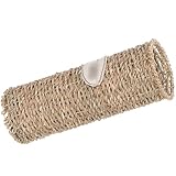 Vase tressé à la main – vous pouvez le laver directement à l'eau ou avec un chiffon humide. les interstices peuvent être nettoyés avec une brosse. veuillez l'essuyer rapidement. vase rustique en osier