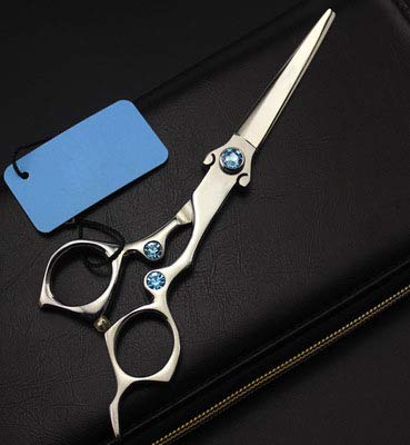 Barber Ciseaux De Cheveux 6 Pouces Diamant Ciseaux De Coupe En Acier Inoxydable Professionnel Coiffure Outil Ciseaux Styliste
