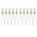 HOTSYSTEM T5-12v 95ma Car Mini Bulbs Lamps Indicator GM GMC Cluster Speedometer Backlight Lighting 10-Pack