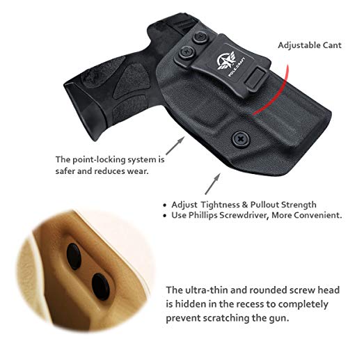 Holster Taurus G2C KYDEX rigide contre l'usure de l'arme IWB - 4