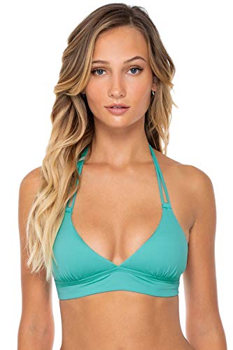Image of Swim Systems Women's Standard Lovebirds Halter Bikini Top Swimsuit