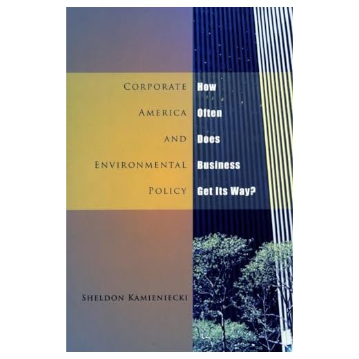Corporate America and Environmental Policy Insights