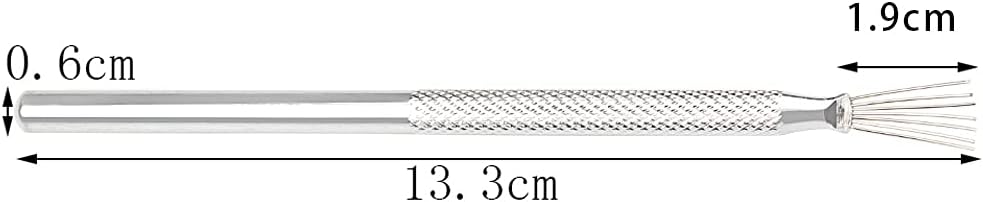 Pengxiaomei 2pcs Clay Needle Tools, Feather Wire Texture Tool for Clay Pottery Sculpting Texturing Modeling Tools