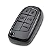 Soft TPU Key Fob Cover Full Protection Suitable for Dodge,Key Cover Case for Jeep Grand Cherokee Renegade Compass 3 4 5 Buttons Smart Key Car Accessories Holder Protector