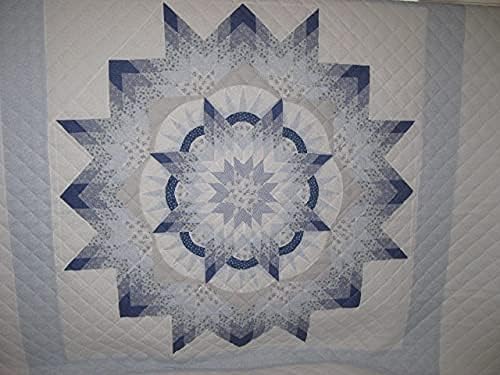 Miniatura 6 de HANPATQUI Colcha de algodón natural de 122 x 124 pulgadas, tamaño King, para colchas