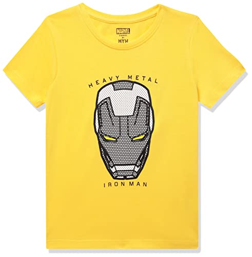 Image of Marvel Avengers by Wear Your Mind Cartoon Regular Fit Boys Tshirt