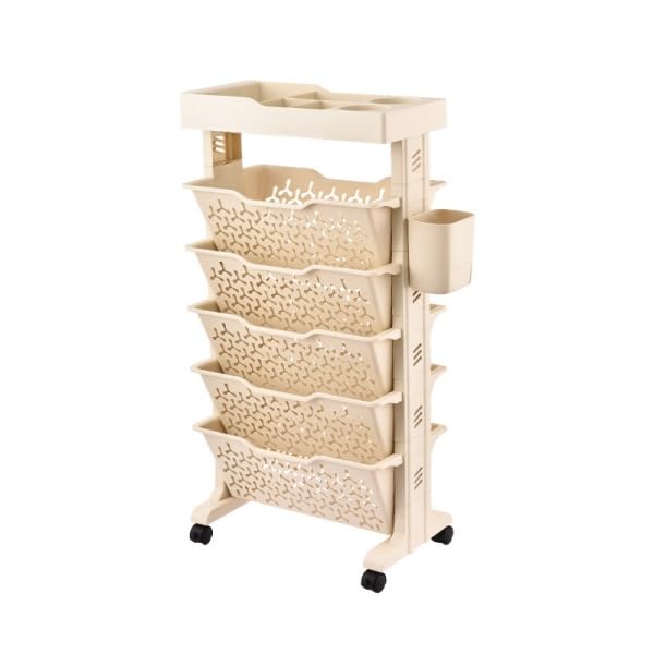 Amazon.co.jp: ファイルラック 収納ワゴン キャスター付き マガジン